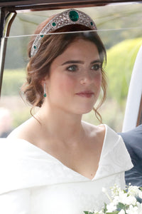 Princess Eugenie replica wedding earrings