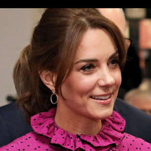 Load image into Gallery viewer, Duchess of Cambridge&#39;s Accessorize twist circle hoop earrings