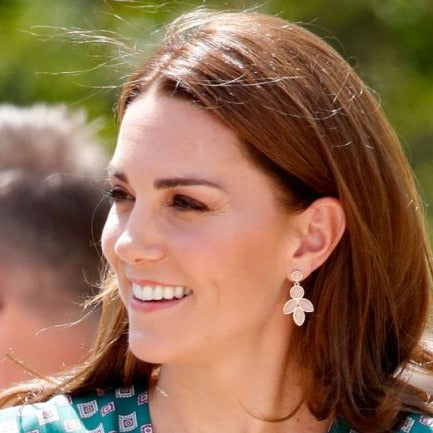 Duchess of Cambridge's Accessorize polly petal earrings