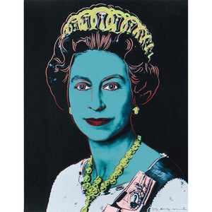 Andy Warhol style Queen pop art